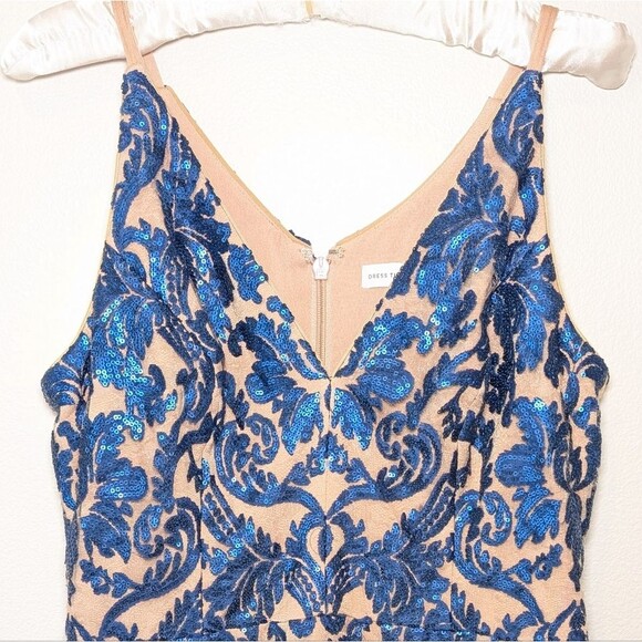 Dress The Population Blair Lace Navy Blue Dress - Picture 7 of 15